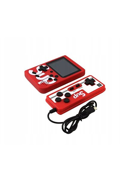 FOXMAG24 Mini portable retro console with Pad, 400 different games, 2 Players...