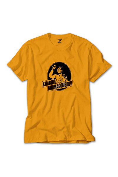 CrowsGate خبيب نورماغوميدوف تي شيرت أصفر