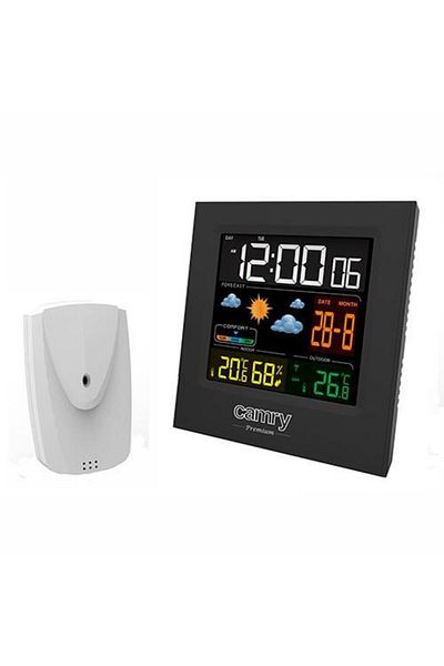 CAMRY Stație meteo cu ceas, alarmă și termometru, CR 1166