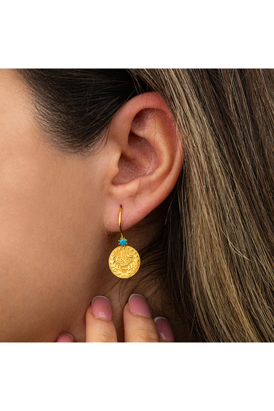 Gl8k Baskı Reşat Sallantılı Küpe