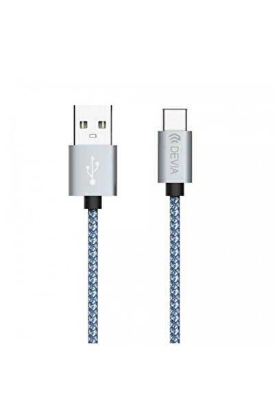Devia Cablu de date tip C, DVCTBLTYC, 1 m (gri)