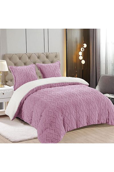 Dormy Cocolino Thick Duvet, Dormy, with Fur, Spiral V5, Lilac, Microfiber, 4.5kg, 200x230 cm