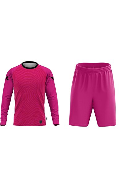 HALL BREATHE Pembe Kaleci Forma ve Şort Takımı, şık ve rahat spor kıyafeti se...