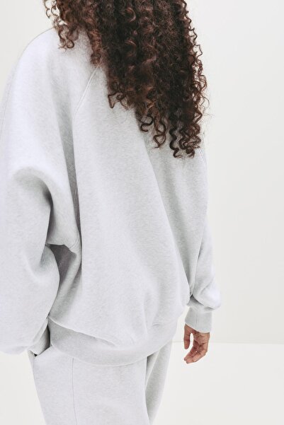 Pull & Bear Oversize dikişli sweatshirt