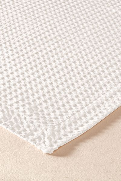 Penelope 100% Cotton Double Pique 220X240 cm White - Lia Series