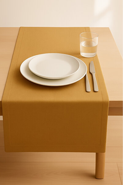 Luvora Home Λευκά είδη επίπλωσης σειράς Nova - Μουστάρδα