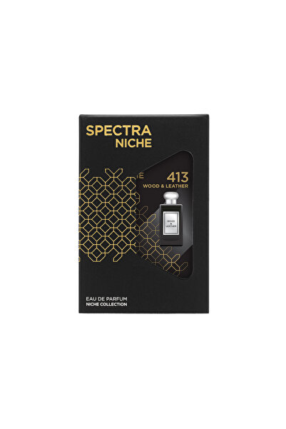 Spectra Pocket Niche 413 Wood & Leather EDP Unisex Perfume - 18ml