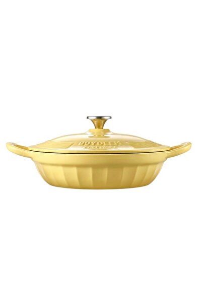 BUYDEEM Tigaie cu capac CP581-MY, 3.3 l, Fonta (Galben)