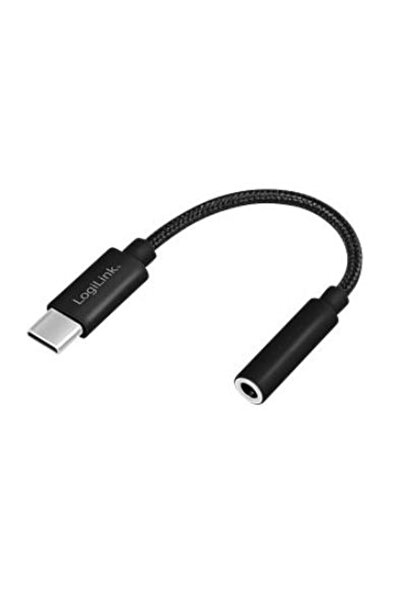 LogiLink Cablu audio UA0398, USB-C - mufă de 3,5 mm, 0,13 m