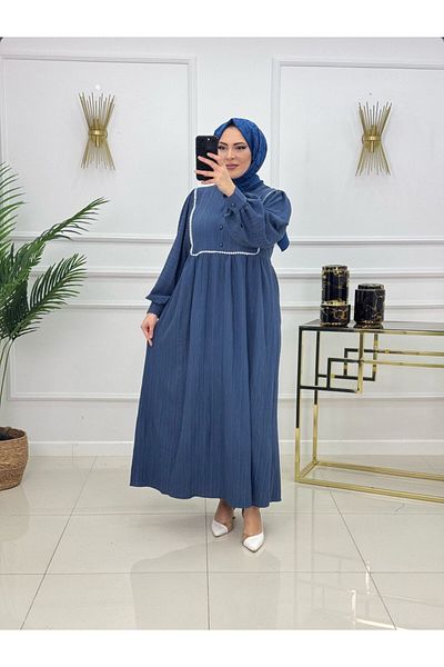 Valens Butik Women's Hijab Muslin Dress