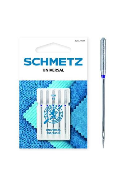SCHMETZ Set 5 ace universale de cusut, finețe 100, 130/705 H VES