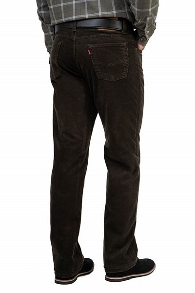 Forzaa Classic striped trousers, Forza, khaki