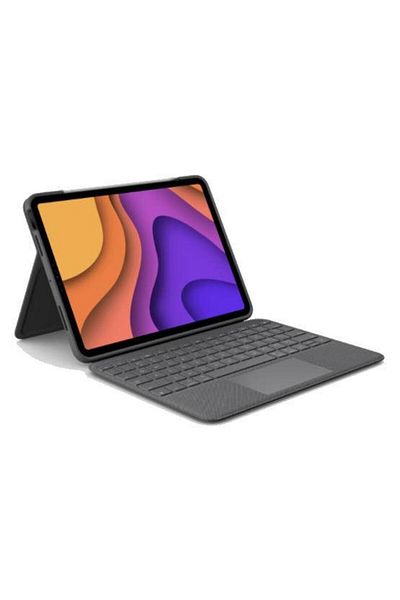 logitech Folio Touch 920‑009968 Keyboard Case for iPad Air Gen 4 2020 (Grey)