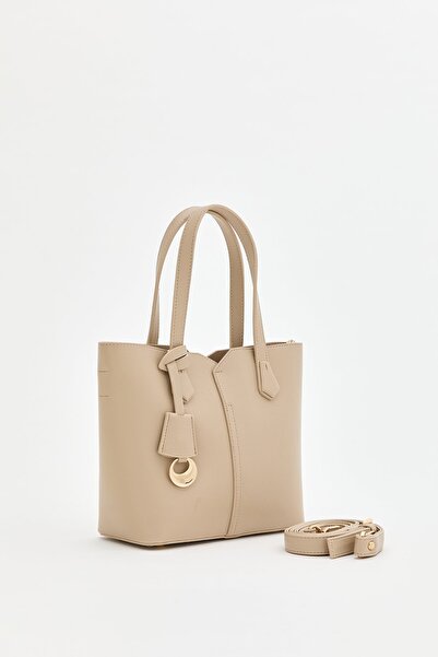 Nihan Tote Çanta Vizon