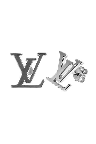 neslyaccessories Lv Steel Earrings