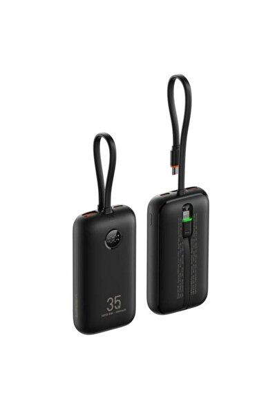 Veger Εξωτερικός συσσωρευτής W1188BLK, 10000 mAh, 35 W, USB Type-C, Lightning...