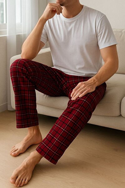 STELLAPİNK Erkek Pijama Tek Alt