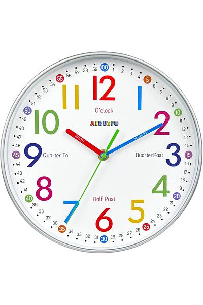 Jiffy Telling Time Teaching Clock - Learning Clock for Kids