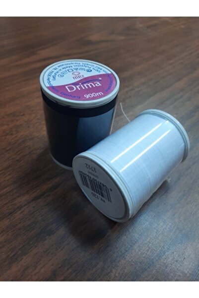 balım hobi evi خيط الخياطة 2 قطعة. أسود أبيض