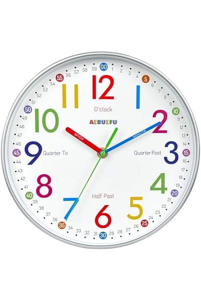 Jiffy Telling Time Teaching Clock - Learning Clock for Kids