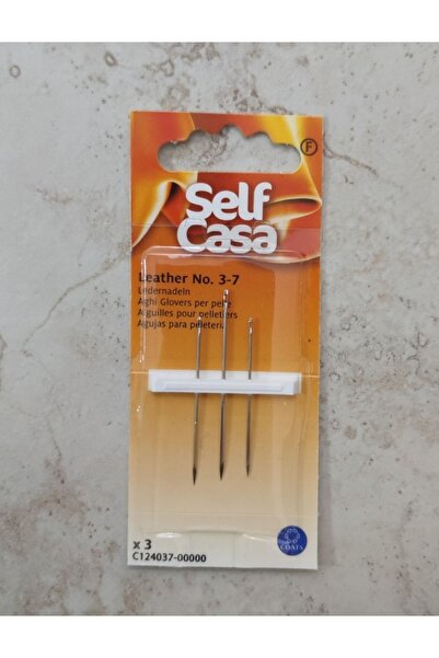 balım hobi evi Coats Self Casa Series 3/7 Set de 3 carduri cu ac de cusut din...