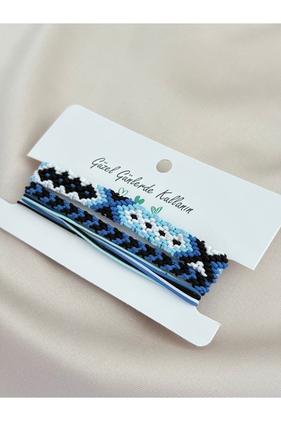 MAKROMEM El Yapımı İp Örgü Bileklik Seti