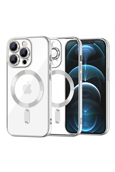 Techsuit Husă MagSafe pentru Apple iPhone 12 Pro Max, Techsuit, Cristal Luxur...