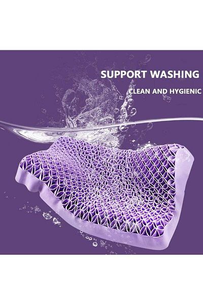 COOYA Pectin Pillow ,Relieve Neck Pain,TPE technology,Hexagonal structure,Non-toxic, Soft & Durable