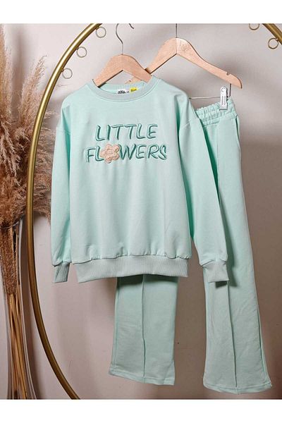 morpembej kadın erkek çocuk 2 Thread Lycra Cotton Girl's Suit – Comfortable and Stylish