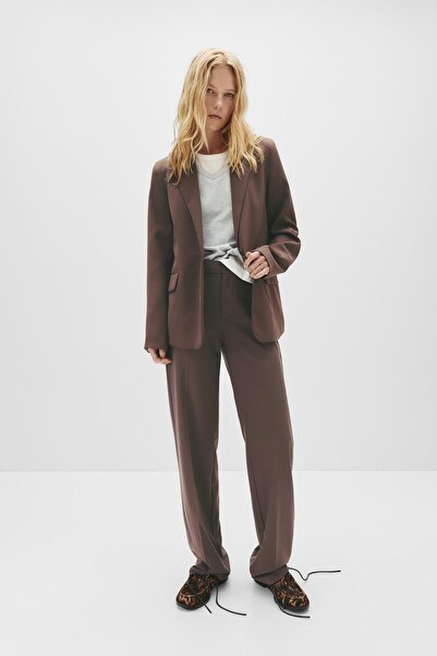 Pull & Bear Yüksek belli klasik pantolon