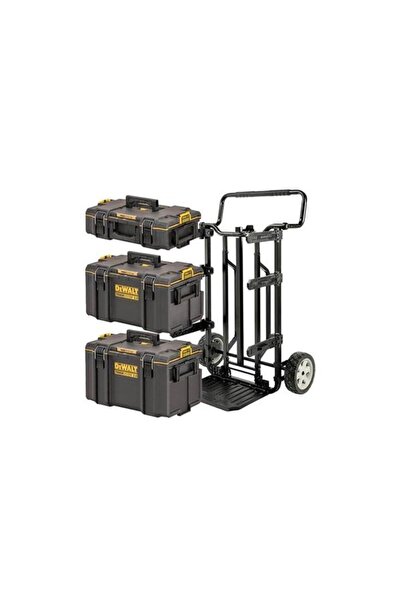 Dewalt Set complet cutii de depozitare, Dewalt, 4 in 1, TOUGHSYSTEM, cu caruc...