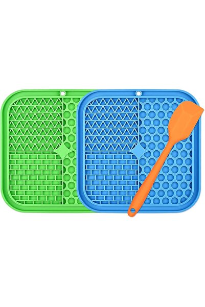Jiffy TKTTBD Dog Lick Pad, 2pcs Dog Licking Mat Slow Feeder Dispensing Treate...