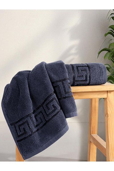 Karna Home Cotton Single Jacquard Greek Towel