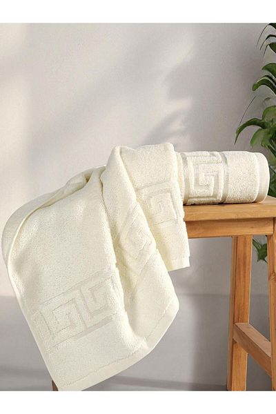 Karna Home Cotton Single Jacquard Greek Towel
