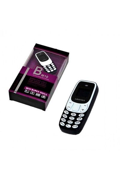 FOXMAG24 Mini Phone FM Radio Bluetooth Model Dual Sim 330M - Blue