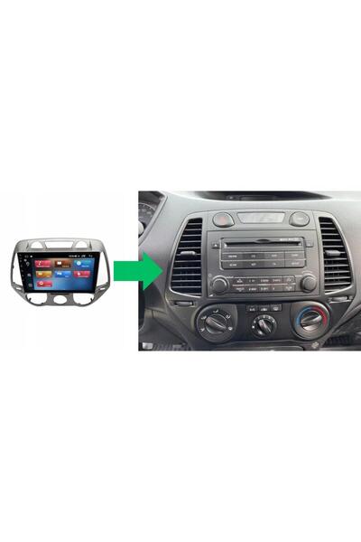 Blueway Hyundai İ20 Android Multimedya Sistemi 4-32 (2008-2012)