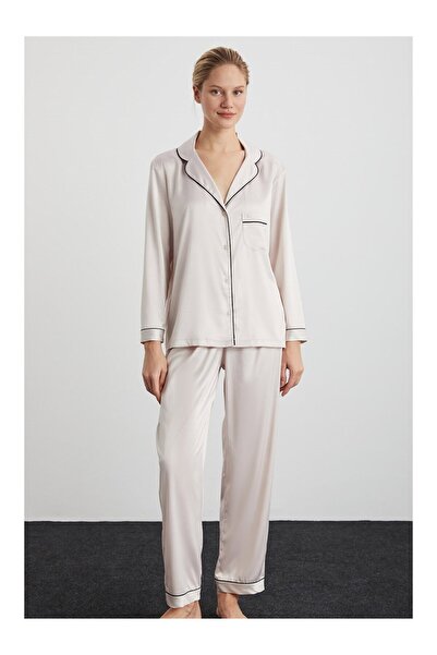 Kom Sidney Satin Pajama Set