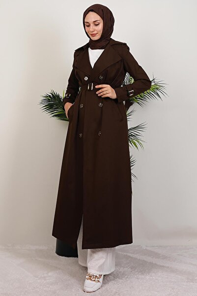 giz astore Terra Trençkot Acı Kahve