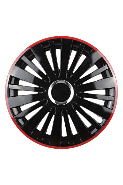 Autohelix MSA Set de 4 șepci Falcon negre cu ramă roșie R14