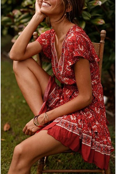 ZESICA Womens A-line Dress-Large