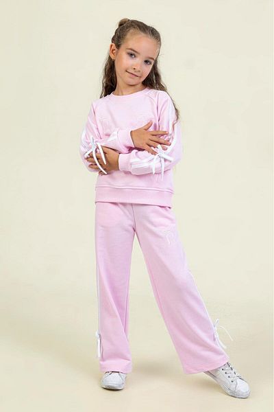 Dmb Girl's Bow Tracksuit Set 25Kdmb9870