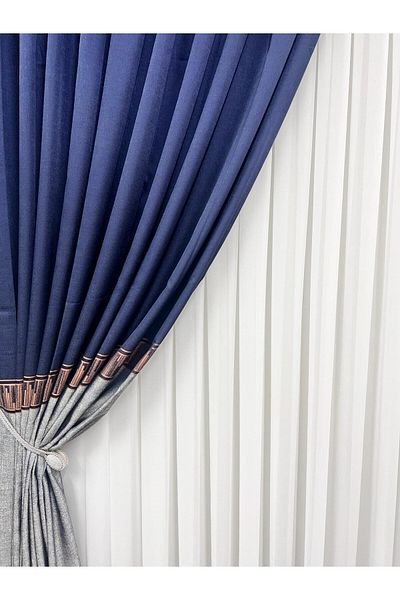 Metropolitan Concept Luxor drapery, worked on 10 cm wide rejansa