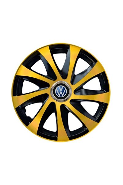 Autohelix MSA Set de 4 capace de jantă Drift extra gold R15 pentru gama de ma...