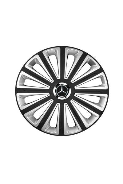 Autohelix MSA Set de 4 capace pentru roți Trend R15 pentru gama auto Mercedes...
