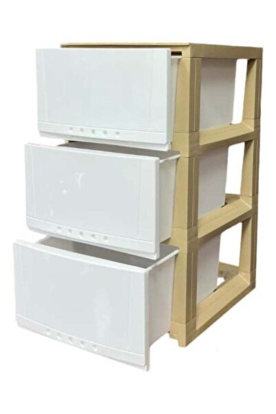 Arma خزانة ذات 3 أدراج متعددة الألوان 42×34×63 سم