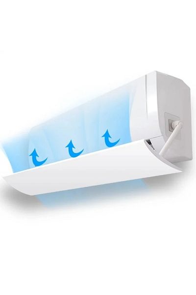 FOXMAG24 Air conditioning deflector, cold air jet protection, with suction cup attachment, adjustable