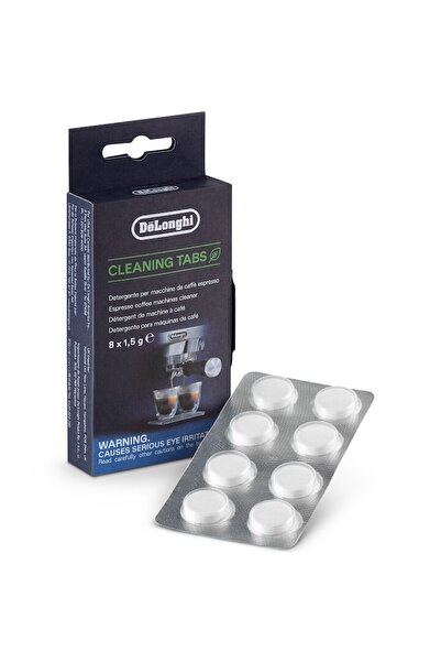 DELONGHİ De’Longhi DLSC552 Cleaning Tablets for Espresso Machines
