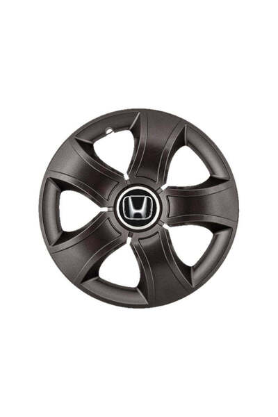 Autohelix MSA Set de 4 capace de jantă Bis Black R15 pentru gama de mașini Honda