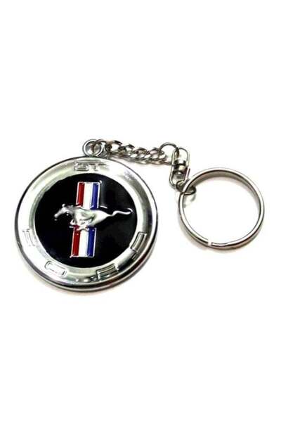 Raffine Ford Mustang Logo Keychain