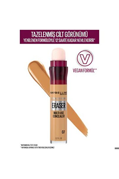 Maybelline New York Instant Eraser Kapatıcı 07 Sand